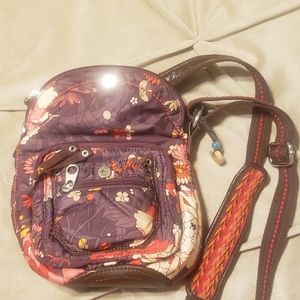 Sakroots Boysenberry Crossbody Bag
